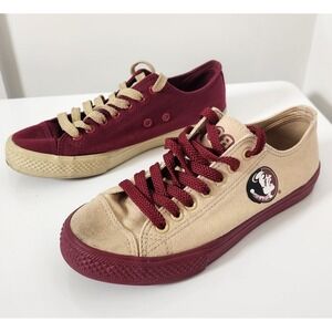 Reversus FSU Florida State Seminoles Canvas Sneakers Shoes Unisex Women 8 Men 6